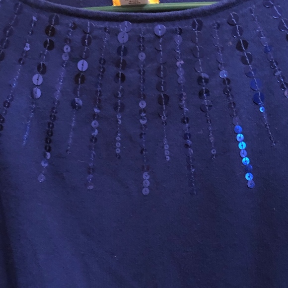 Ruby Rd. Royal Blue Sweater - Picture 4 of 7